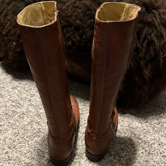 Frye Melissa Military, size 8, mahogany - Picture 2 of 5